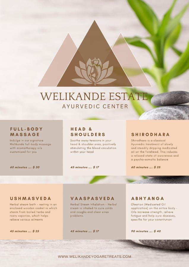 Отель Welikande Yoga Retreats Дигана Экстерьер фото
